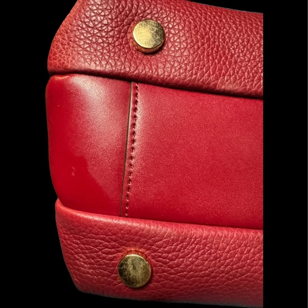 Michael Kors Cherry Red Satchel - Picture 10 of 16